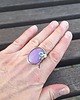 pierścionki - różne Jasny fiolet - pierścionek regulowany 1