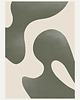 plakaty Zestaw trzech plakatów green abstract 5