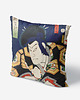 poduszki z grafiką Poduszka dekoracyjna - Aktor japoński 2 - Ukiyo-e 1