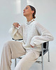 swetry damskie  Jedwabny sweter Crafted ecru 7