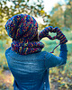 czapki damskie Czapka MERINO 50% EXPLORER "Pokojowe granaty" 6