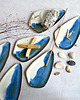 Podstawki pod kadzidełka Kadzielnica, ceramiczna podstawka na kadzidło 4