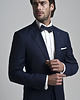 marynarki męskie garnitur vagnole granatowy classic fit 1
