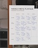 kalendarze i plannery Tygodniowy planner posiłków 1