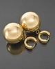 kolczyki pozłacane Alloys Collection /Ball gold/ vol. 2 - kolczyki 1