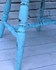 krzesła Błękitne krzesło, shabby chic, vintage, skrzydła 4