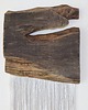 makramy Makrama dekoracja ścienna ze starym drewnem boho  japandi wabi-sabi /2/ 1