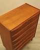 komody Komoda tekowa, duński design, lata 70, produkcja: Dania 4