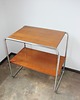 stołki Stolik B12 Marcel Breuer Thonet, Czechosłowacja, lata 30. Bauhaus 7