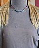 kolie Intensywnie kolorowy naszyjnik w stylizacji etno ciekawy PREZENT handmade 8