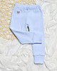 spodnie dla niemowlaka Prążkowane spodnie Baby Blue 1