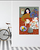 obrazy OBRAZ DRUKOWANY NA PŁÓTNIE PŁÓTNIE -  50x70cm ŚNIADANIE 02685 1