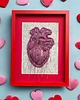 obrazy Obraz haftowany 3D serce anatomiczne. 3
