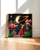 plakaty Surrealistyczny Plakat "Valentine's Day" Kolaż 30x30cm 1