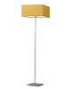 lampy podłogowe Klasyczna lampa stojąca z kwadratowym abażurem 40x40 PRAGA 3