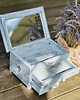 pojemniki na biżuterię Toaletka lawenda z lusterkiem, shabby chic, prezent 1