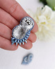 kolczyki soutache Kolczyki "Little Wings" 3