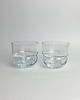 szklanki i kieliszki ZESTAW SZKLANEK RUNO - 2 SZTUKI  (w morskie kropki) 220ml 4