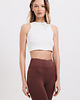 szorty damskie Szorty Sportowe KAYA - Mocha Brown 1