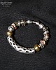 bransoletki wire wrapping Bransoletka tricolor typu Pandora doskonały ponadczasowy PREZENT handmade 4