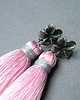 kolczyki wire wrapping Orchid / boho/ pink vol. 3 - kolczyki 3