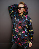 bluza z kapturem damska Bluza Oversize Tunika DR.CROW Koty 1