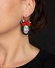 kolczyki soutache Sugar Skull - kolczyki sutasz 1