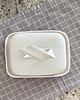 pojemniki kuchenne Ceramiczna maselniczka / Elegancki akcent na Twoim stole 3