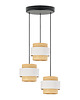 lampy wiszące Kaskadowa lampa wisząca w stylu boho PUEBLO BOHO 3-płomienna 4