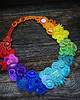 kolie Na zamówienie- Tęczowy Bajkowiec - naszyjnik Soutache 3