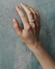 pierścionki srebrne ROCK / silver ring 6