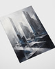 plakaty Plakat Miasto abstrakcja 1