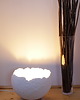 lampy podłogowe Lampa stojąca półkula biała 014 Malaga 2