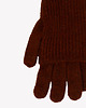 rękawiczki damskie Rękawiczki wełniane z ocieplaczem wełna100% brązowe 2