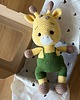 misie i maskotki Żyrafa na szydełku, prezent dla dziecka, maskotka żyrafa 2