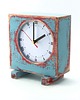 zegary Zegar drewniany - cichy mechanizm BLUE 3