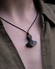biżuteria męska Personalizowany Naszyjnik Młot Thora, zwieszka Mjolnir z kości Jelenia 6