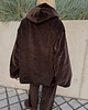 bluza z kapturem damska Bluza BIGGIE espresso 5