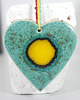 ozdoby choinkowe Duże ceramiczne serce - ozdoba choinkowa 1