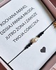 bransoletki na sznurku Bransoletka na Ślub dla MAMY 1