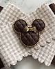 broszki Modowa   Brosza MICKEY   Czekoladowa New 6