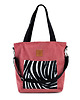 torby na ramię Torba Mili Chic MC6 - zebra/róż 4