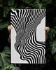 grafiki i ilustracje Plakat abstrakcyjny sztuka nowoczesna pasy line art 3