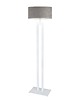 lampy podłogowe Czarna lampa podłogowa do salonu KALIFORNIA VELUR 8