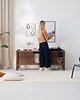 komody i szafki JAMM LOW 160 - szafka pod gramofon i płyty winylowe, lite drewno orzechowe 3
