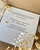 zaproszenia i kartki na ślub Personalizowana ręcznie robiona kartka ślubna w dniu ślubu 1
