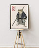 plakaty Plakat Japoński - Samuraj Żaba 1