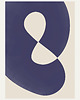 plakaty Zestaw trzech plakatów violet abstract 2