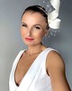 Ślubne ozdoby do włosów Fascynator ślubny okazjonalny /oraz inne kolory 6
