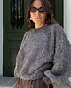 swetry damskie  Jedwabny sweter Crafted cacao graphite 6